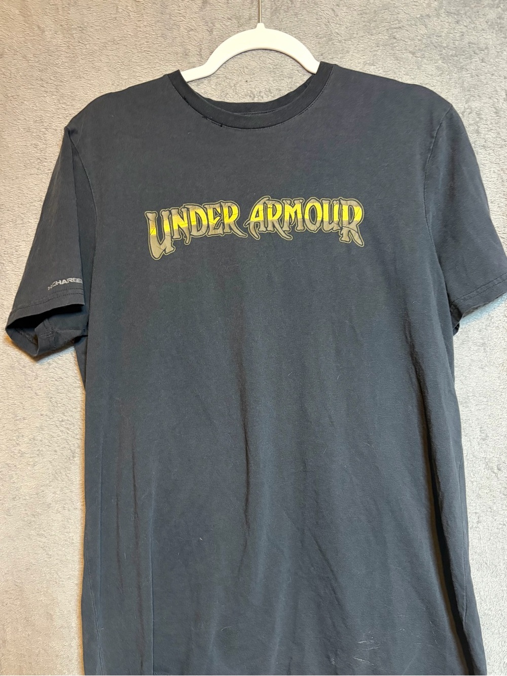 Bundle Under Armour Black and Green Short-Sleeve Tee with Accent Logo